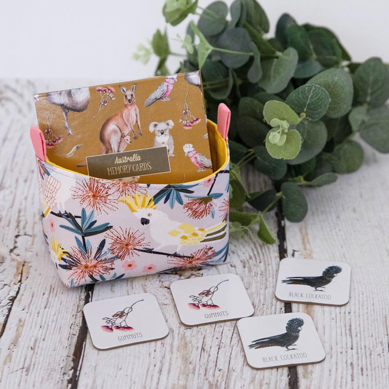 australiana-gifts-cockatoo-storage-basket-mimi-handmade-australia