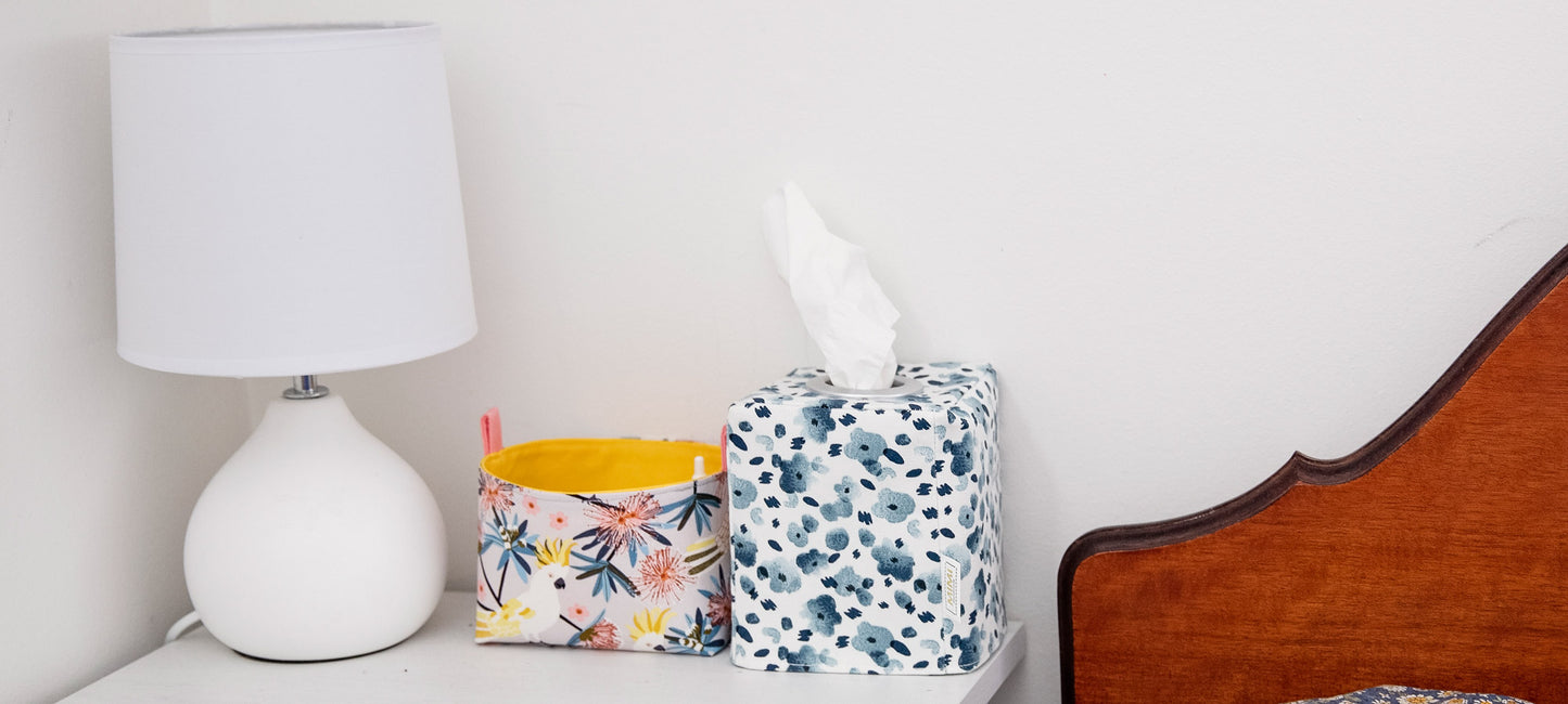 bedside-table-cockatoo-basket-floral-tissue-box-cover