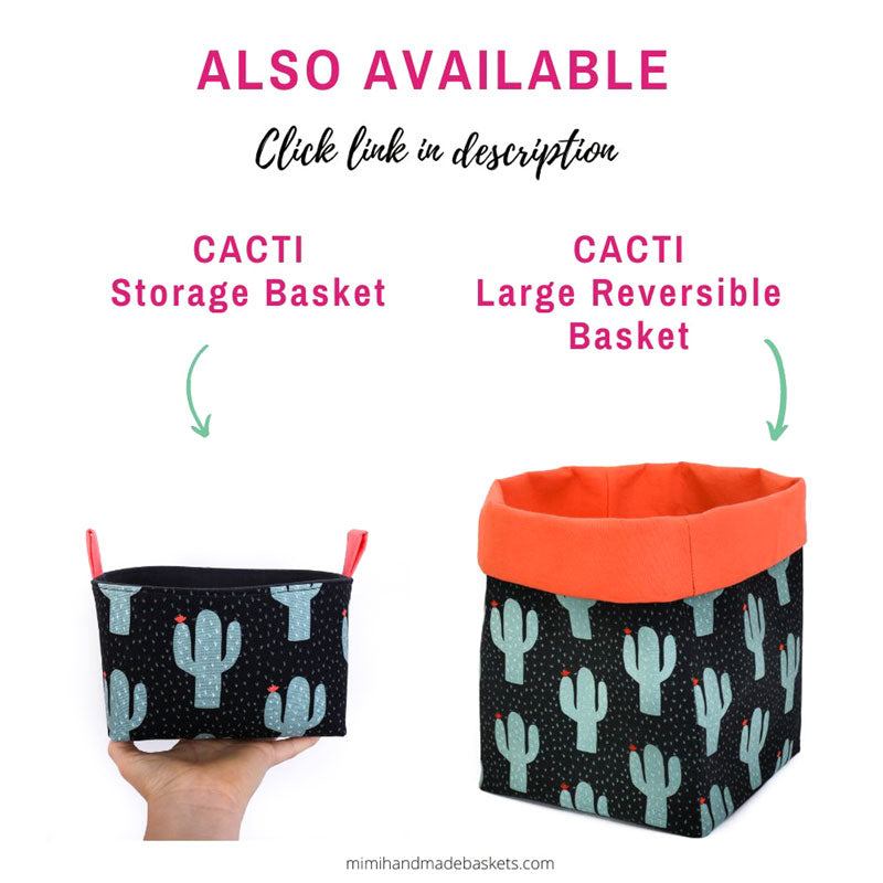 storage-baskets-black-cactus-print-mimi-handmade-australia