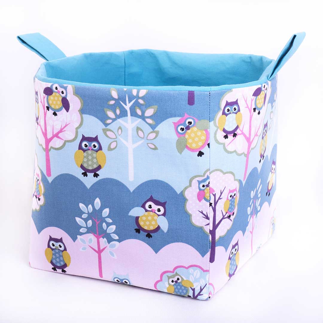 cube-storage-basket-blue-owls-kids-room