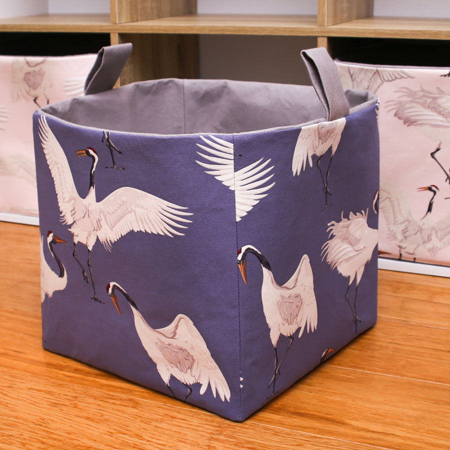 cube-storage-box-dancing-cranes-purple