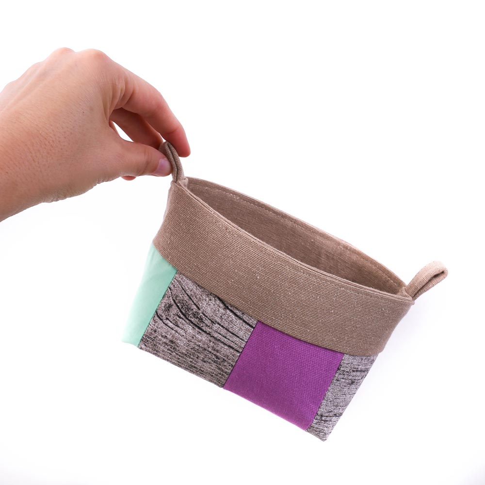 decorative-storage-basket-ooak-fabric-scraps-coastal-homewares-mimi-handmade-australia