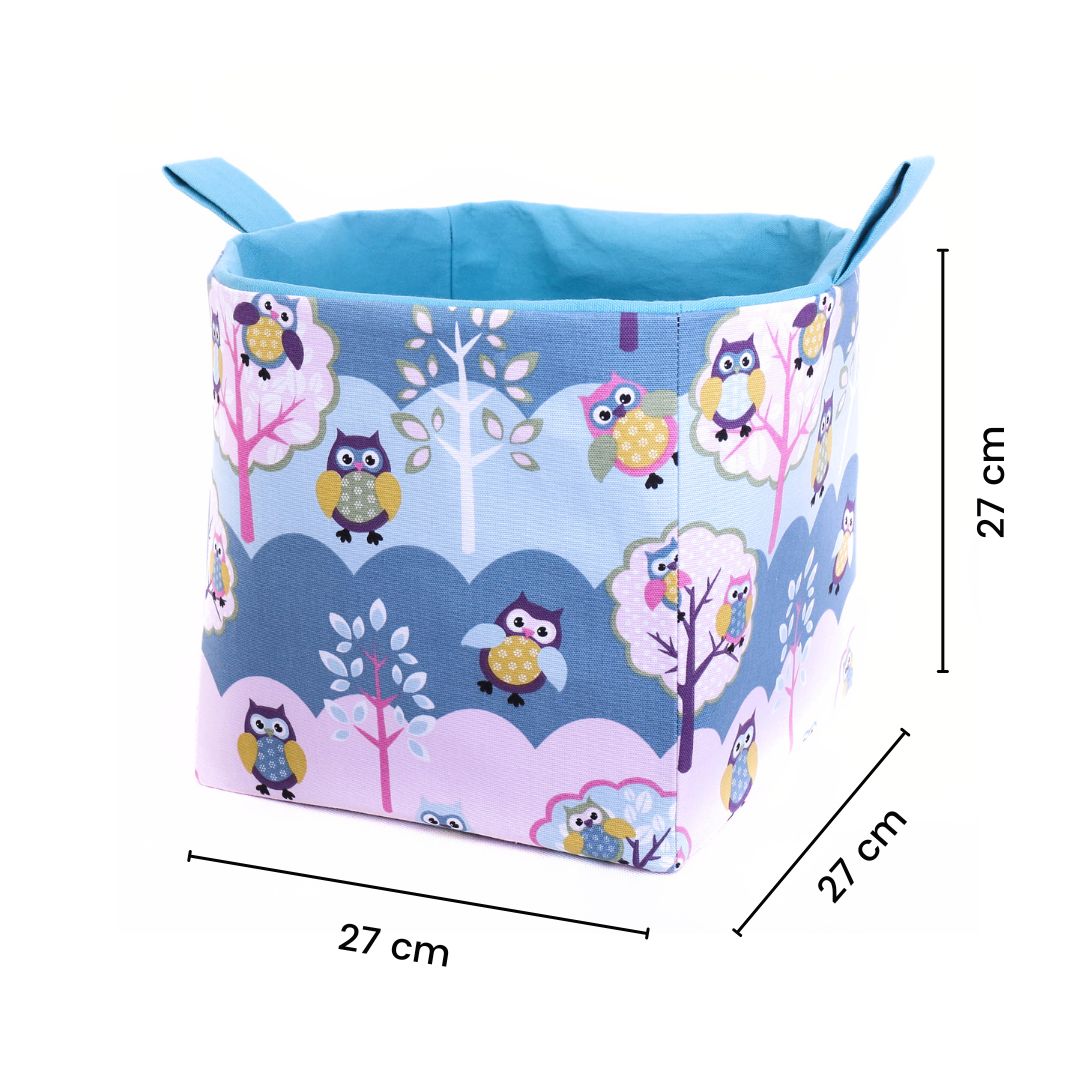 foldable-cube-boxes-27x27x27cm-blue-owls
