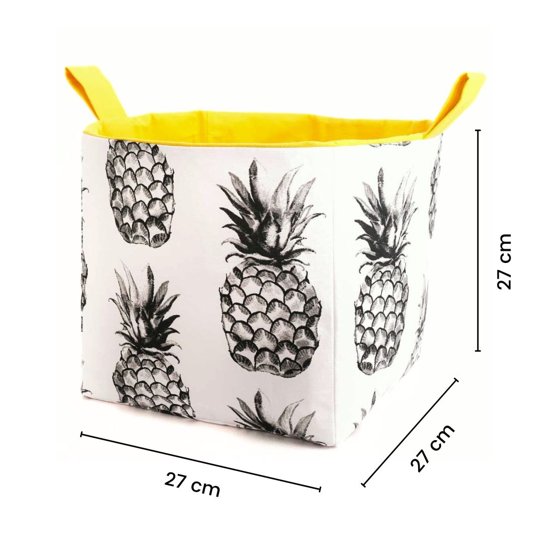 foldable-cube-boxes-27x27x27cm-tropical-pineapple-yellow