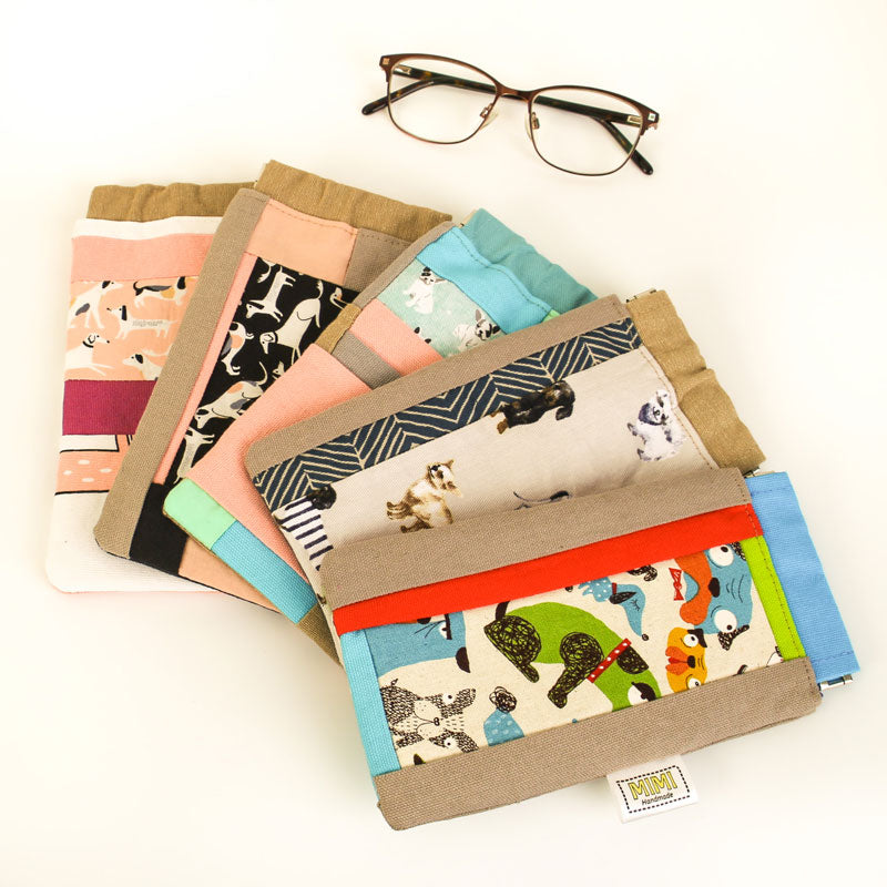 glasses-pouches-cute-dogs-automatic-snap-closure-mimi-handmade-australia