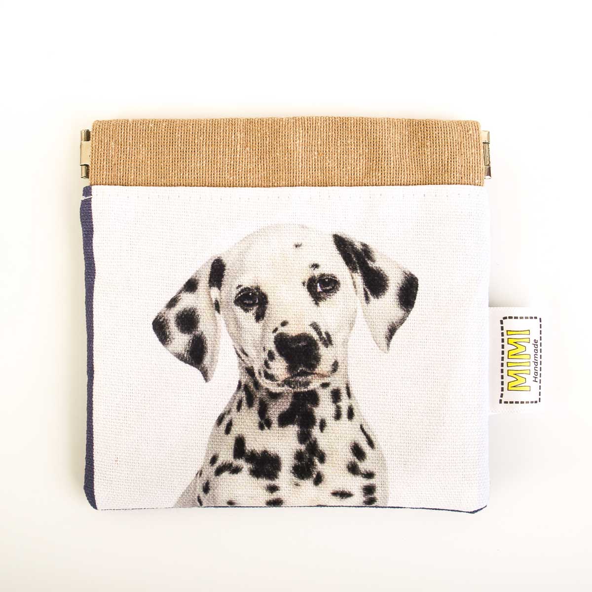 pouch-small-dalmatian-dog-print-mimi-handmade-australia