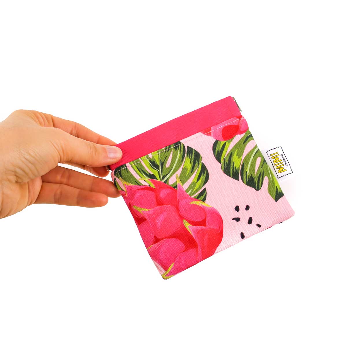 small-pouch-organiser-upcycled-fabric-dragon-fruit-mimi-handmade-australia