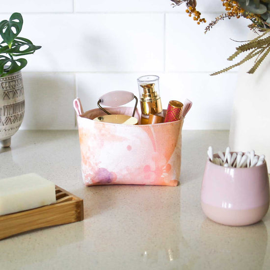 small-storage-basket-bathroom-pink-watercolour-nautical-decor-mimi-handmade-australia