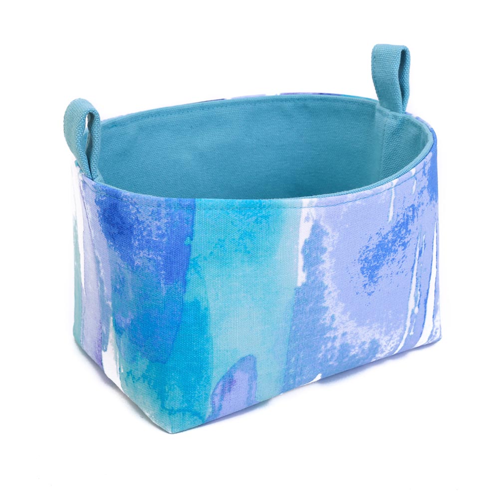 storage-basket-coastal-blue-watercolour-mimi-handmade-australia