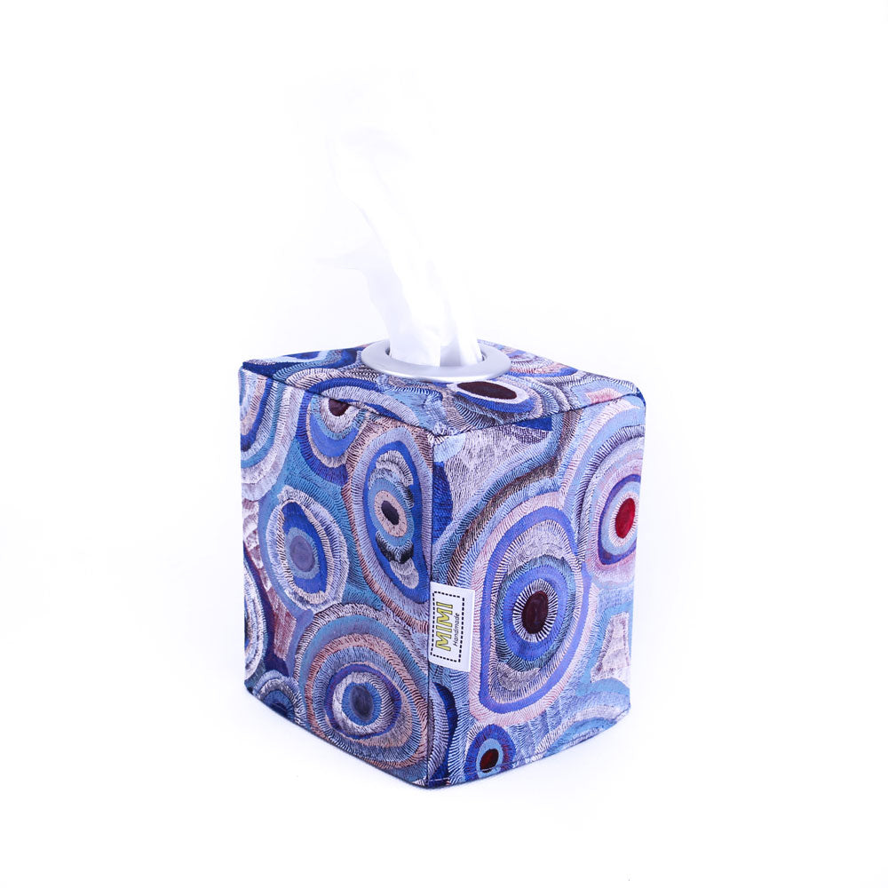 tissue-box-cover-blue-aboriginal-art-print