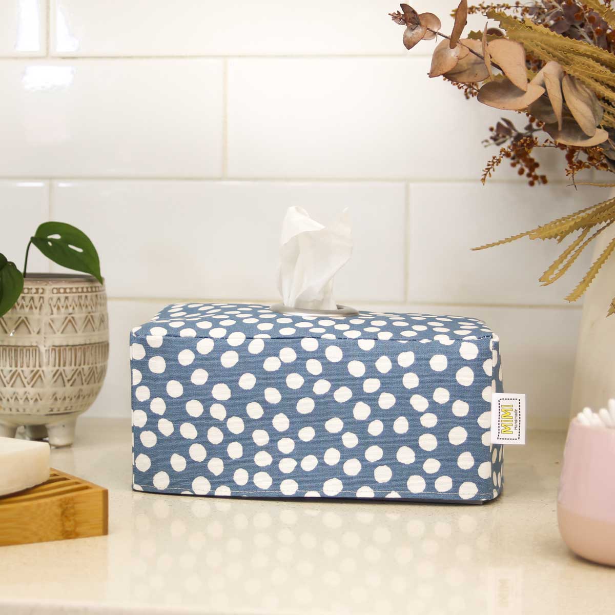 tissue-box-cover-dots-blue-egg-bathroom-homewares-mimi-handmade