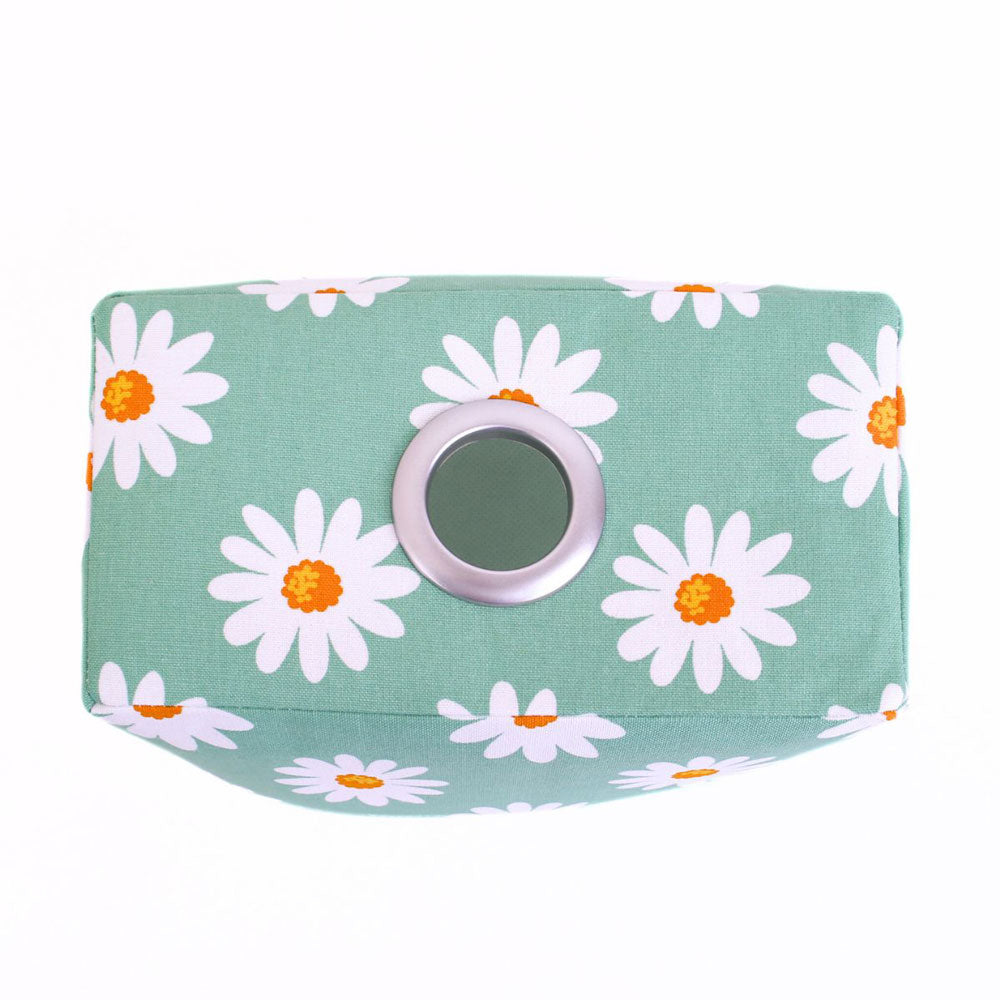 tissue-box-cover-ring-opening-green-daisy-mimi-handmade