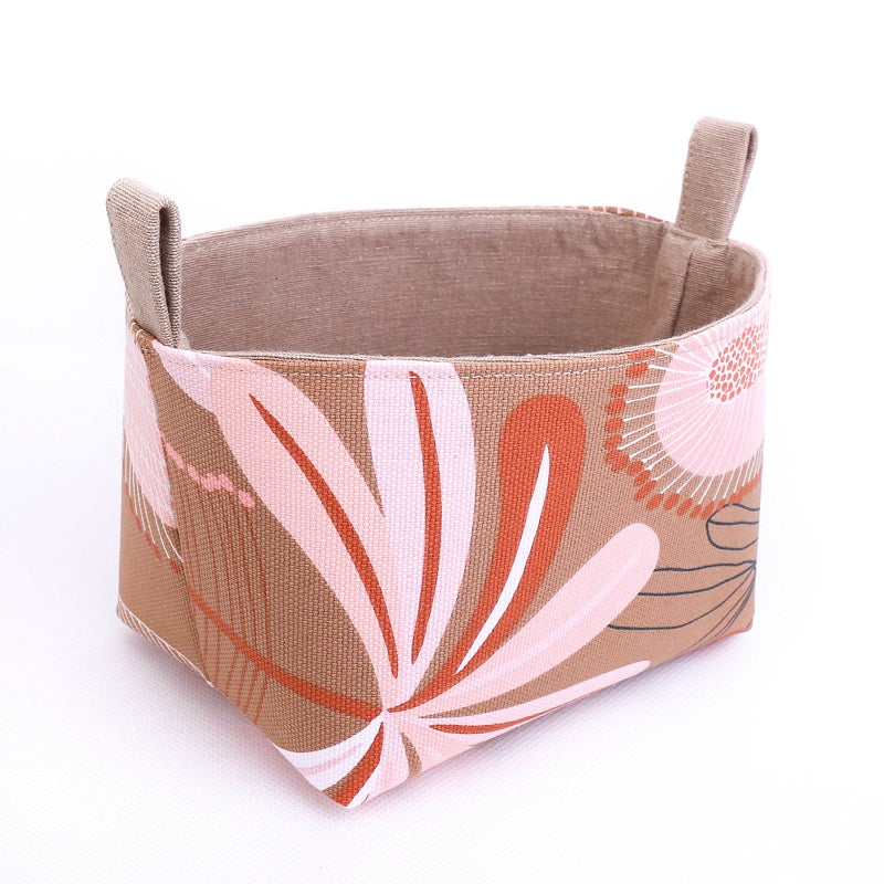 storage-basket-beige-pastel-pink-banksia-australiana-gifts-mimi-handmade-australia