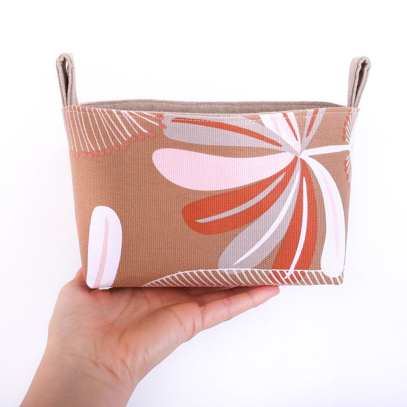 storage-basket-organiser-pouch-native-flowers-beige-homewares