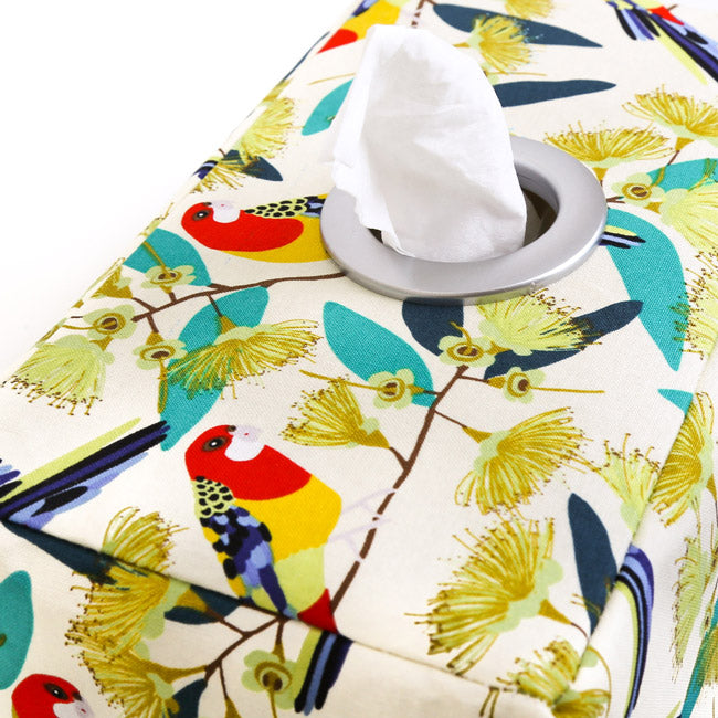 birds-rectangular-tissue-box-cover-with-silver-ring-opening