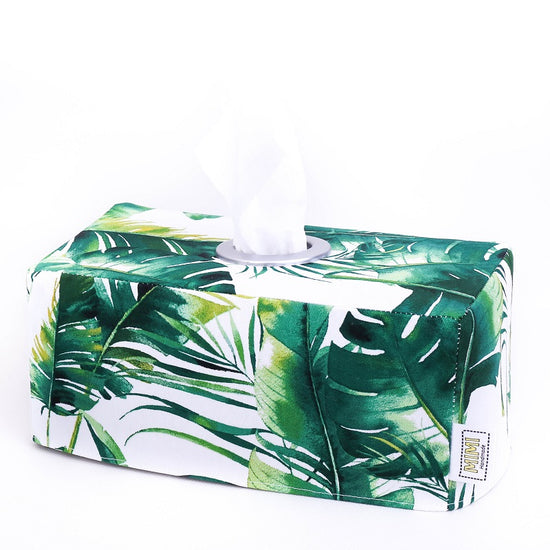 tissue-box-cover-rectangular-green-leaves-jungle-decor-mimi-handmade