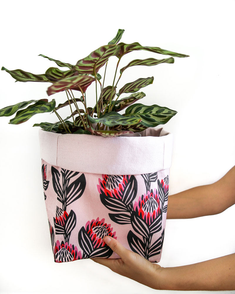 pot-covers-for-plants-pink-protea-flowers-mimi-handmade-baskets