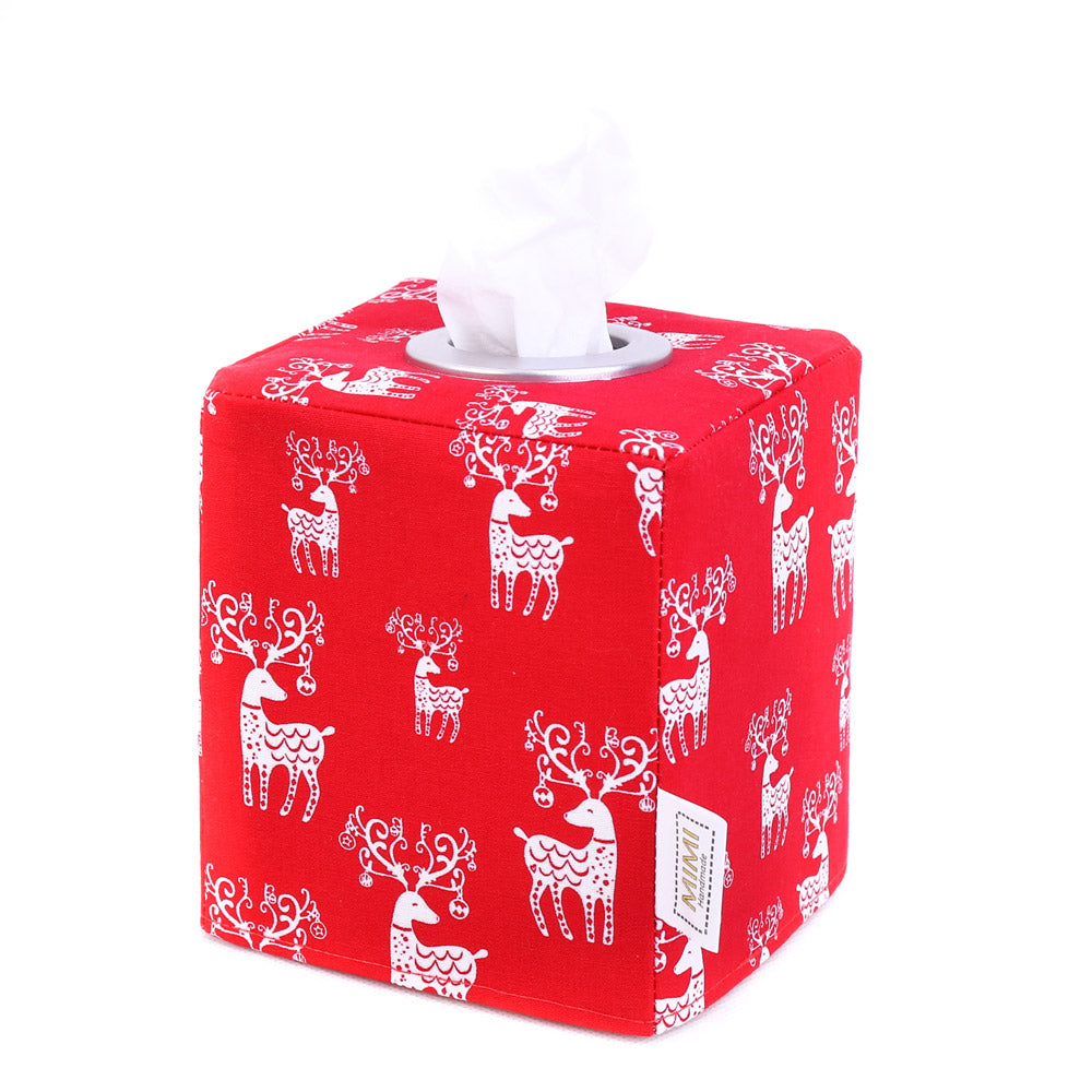 tissue-box-cover-square-red-deer-christmas-table-decor