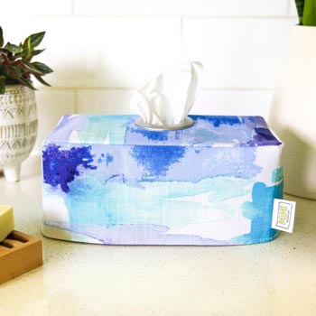 tissue-box-cover-blue-watercolour-print-mimi-handmade-australia