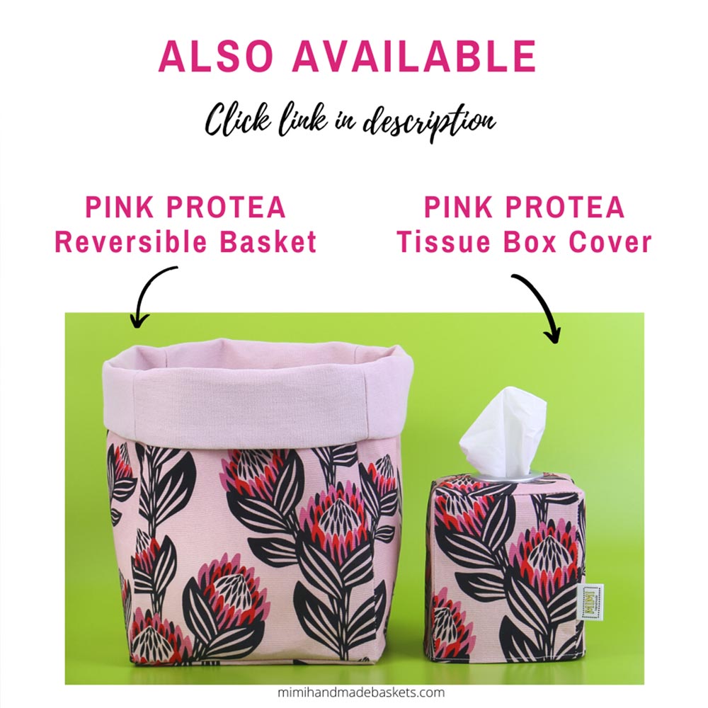 australiana-gifts-protea-flower-tissue-box-cover-storage-basket-mimi-handmade-australia