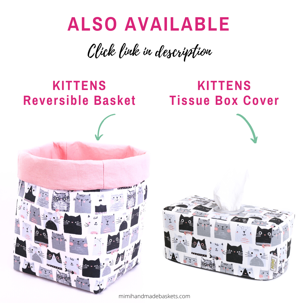 Load image into Gallery viewer, cat-basket-tissue-box-cover-complementary-products-mimi-handmade
