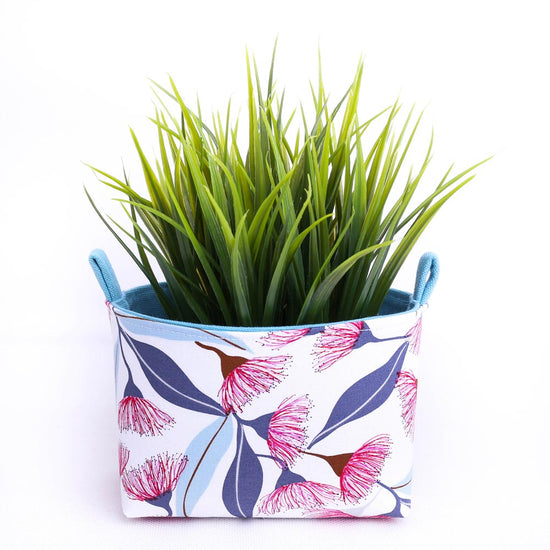 colourful-basket-for-plants-pink-flowering-gum-australiana-homewares