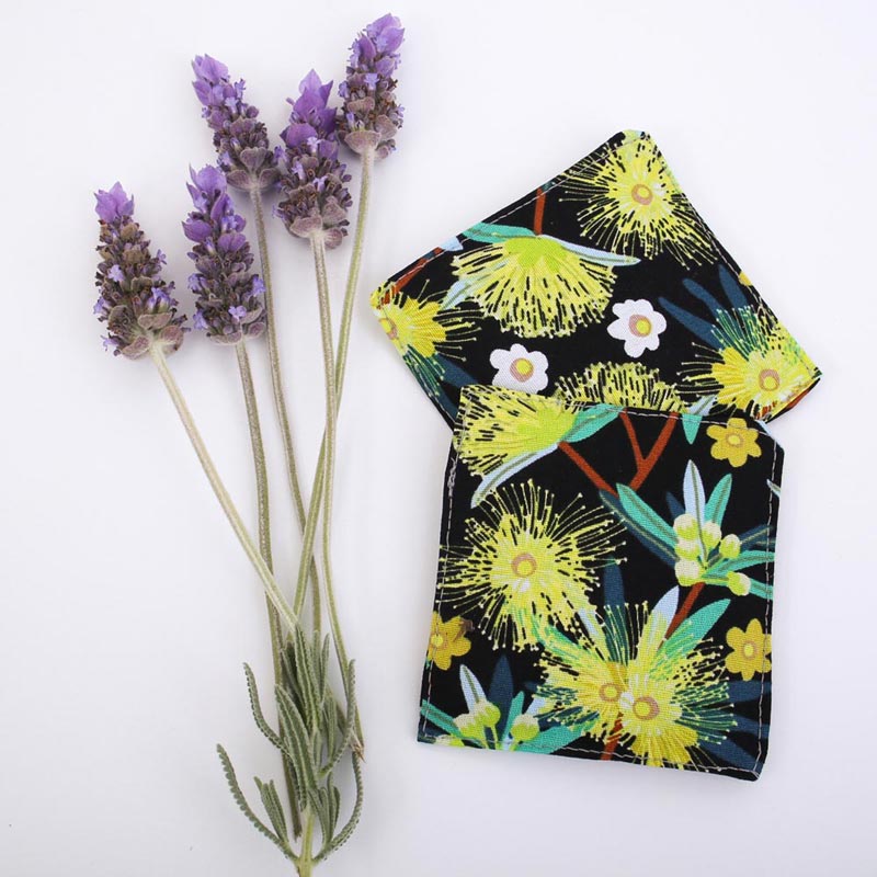 lavender-bags-yellow-flowering-gum-print-mimi-handmade-australia