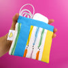 colourful mini pouch