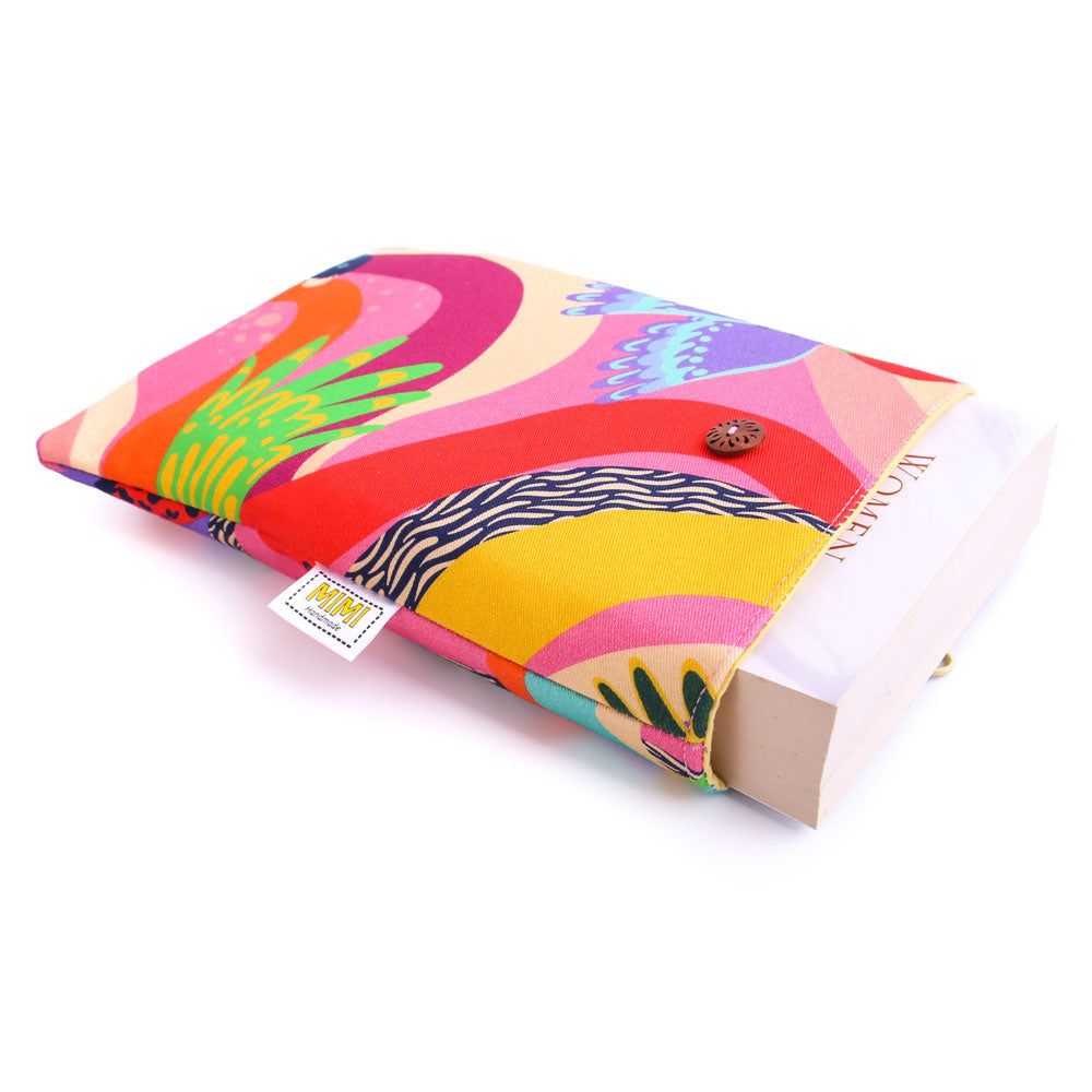 padded-book-sleeve-kindle-cover-bright-colours