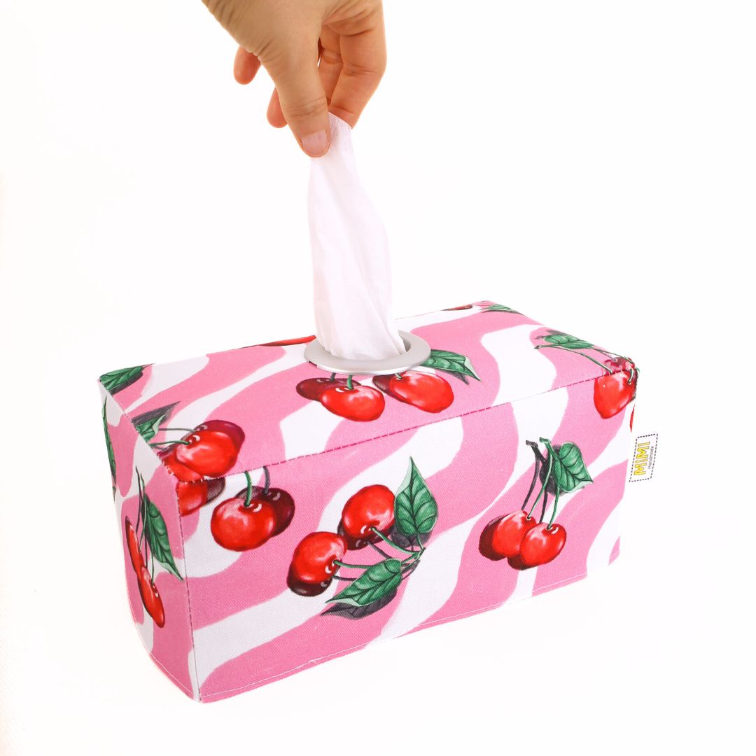 pink-tissue-box-cover-cherry-pattern-fabric