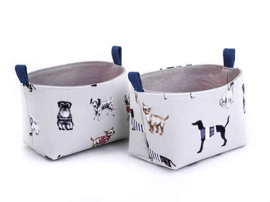 set-of-two-dog-baskets-cute