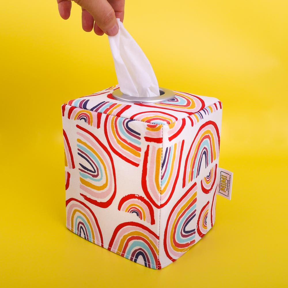 small-facial-tissue-holder-rainbow-mimi-handmade-australia