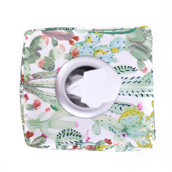 Load image into Gallery viewer, small-tissue-box-cover-ring-opening-cactus-print-homewares-mimi-handmade-australia
