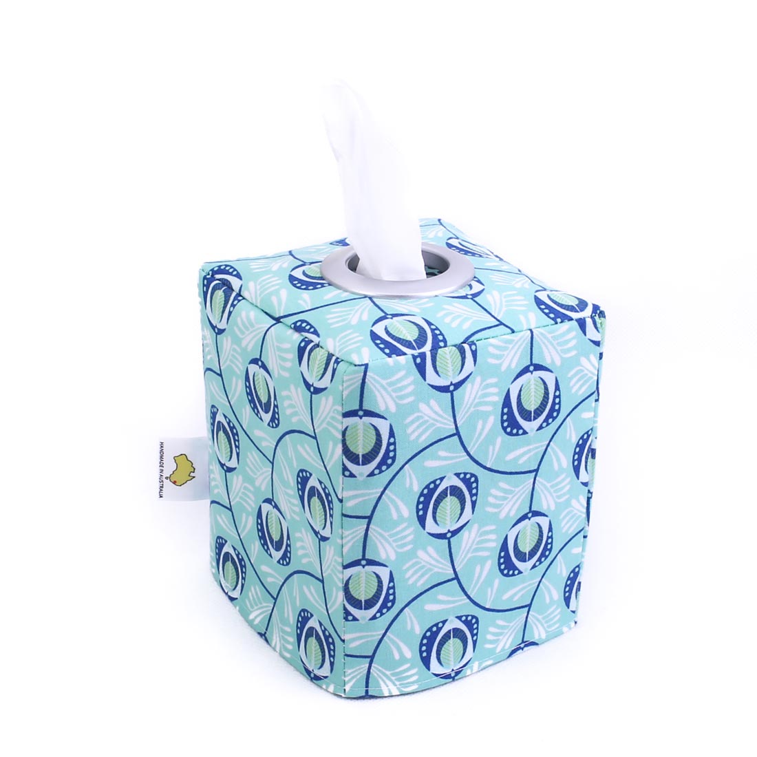 square-tissue-box-cover-art-deco-geometric-floral-print-mimi-handmade-australia