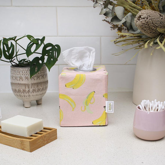 square-tissue-box-cover-bathroom-banana-tropical-print-eclectic-homewares-mimi-handmade-australia