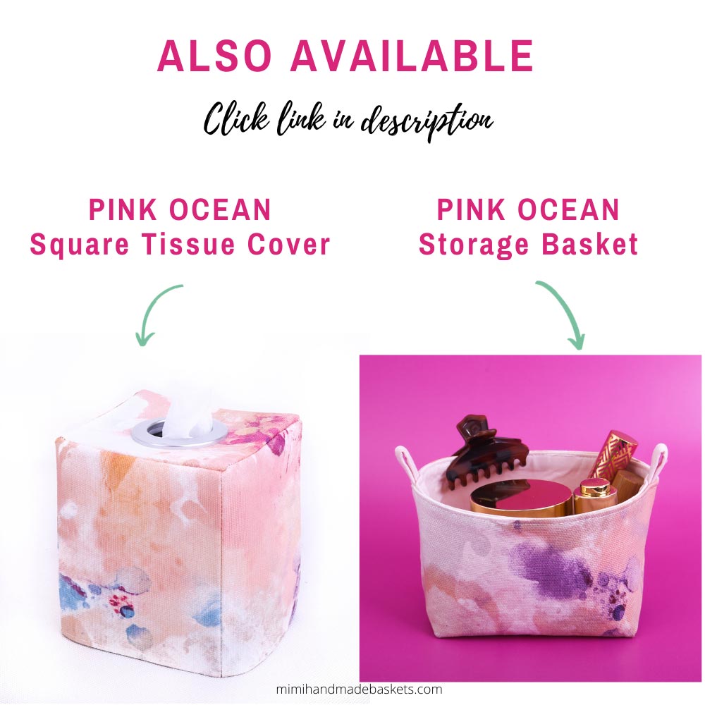 square-tissue-box-cover-pink-watercolour-storage-basket-mimi-handmade-australia