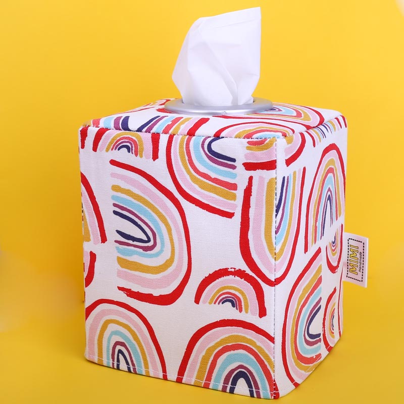 square-tissue-box-cover-rainbow-happy-homewares-mimi-handmade-australia