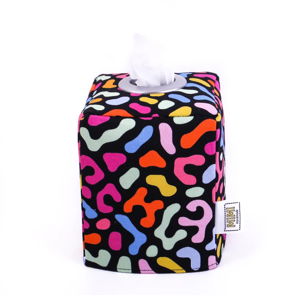 Squggle Box Buy Square Tissue Box Cover Squiggle | Bright & Colourful – MIMI ...