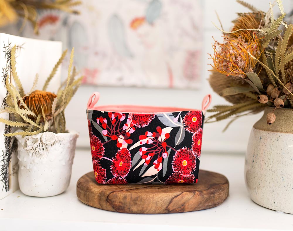 storage-basket-red-flowering-gum-australiana-homewares-mimi-handmade