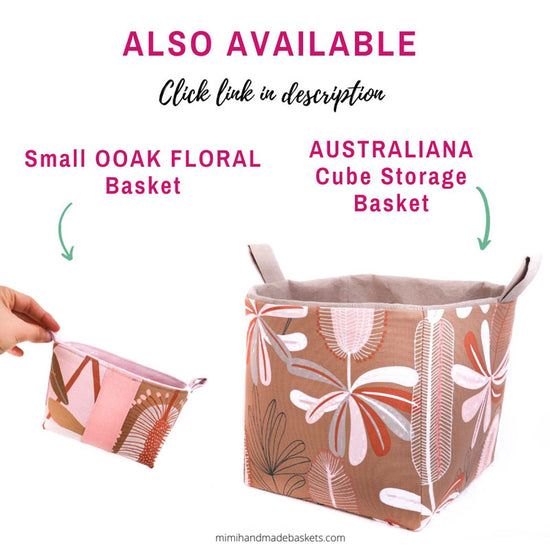 storage-baskets-beige-pink-waratah-australiana-gifts-ooak-homewares-mimi-handmade-australia
