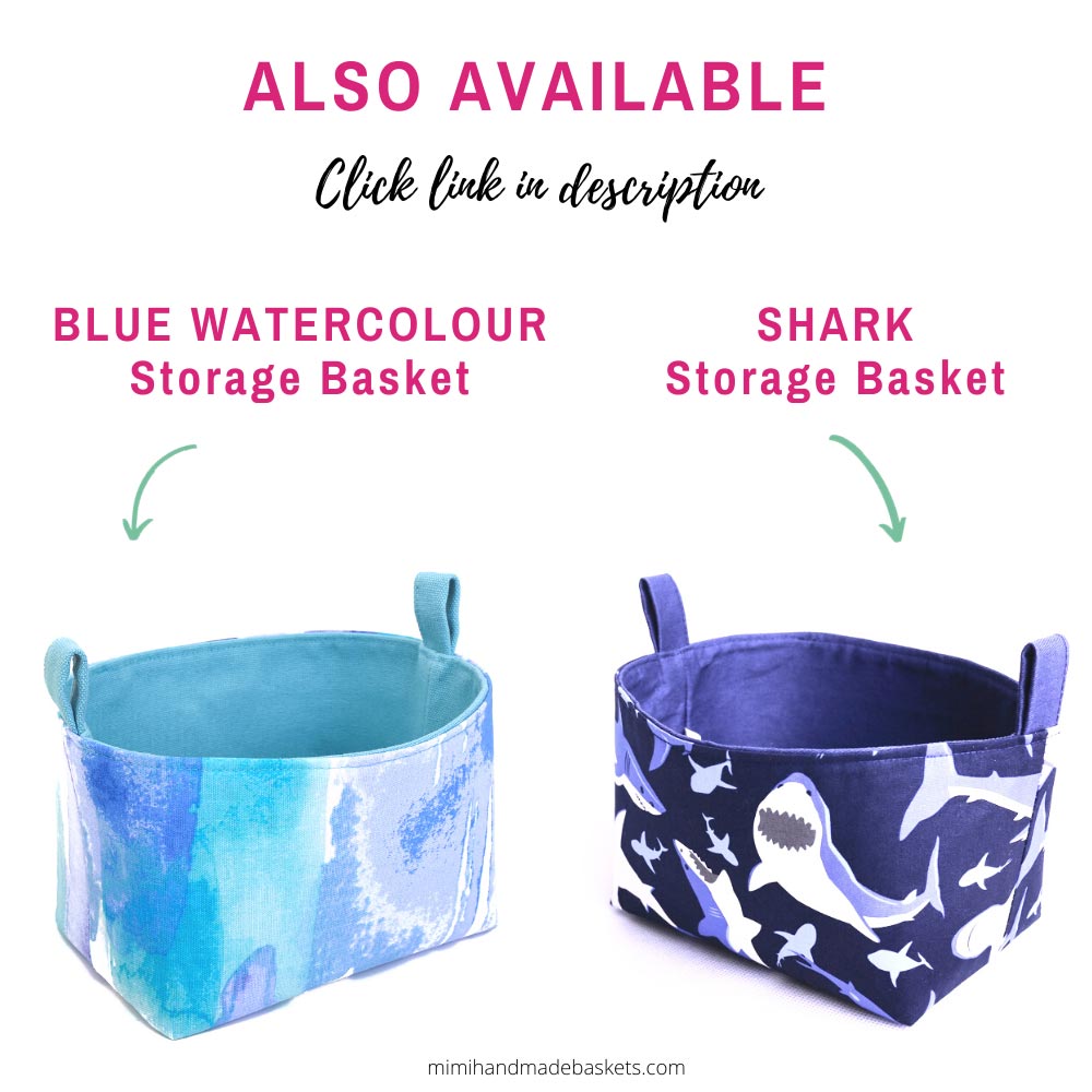 storage-baskets-blue-watercolour-shark-prints-mimi-handmade-baskets