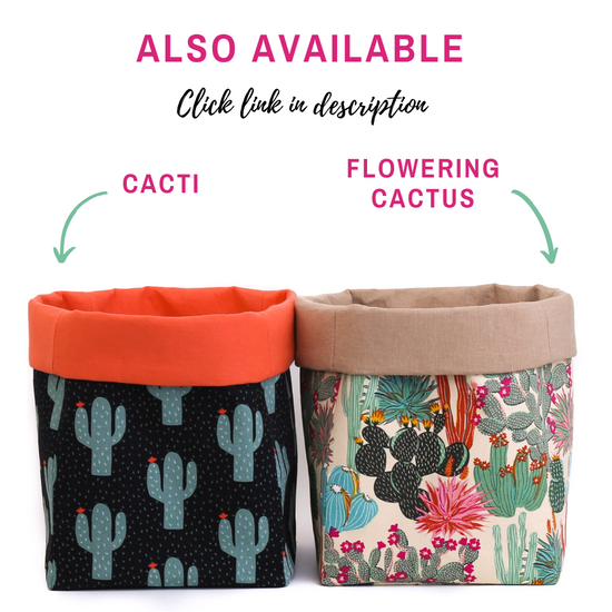 Load image into Gallery viewer, storage-baskets-cactus-plant-pot-covers-mimi-handmade-australia

