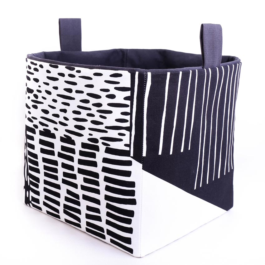 storage-cube-boxes-black-white-geometric-monochrome-homewares-mimi-handmade-australia