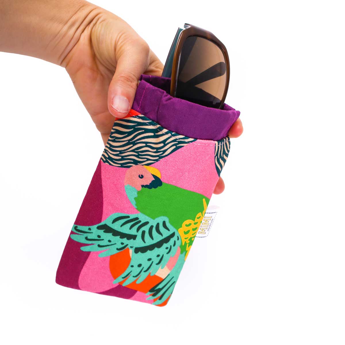 sunglasses-pouch-parrot-bird-mimi-handmade-australia
