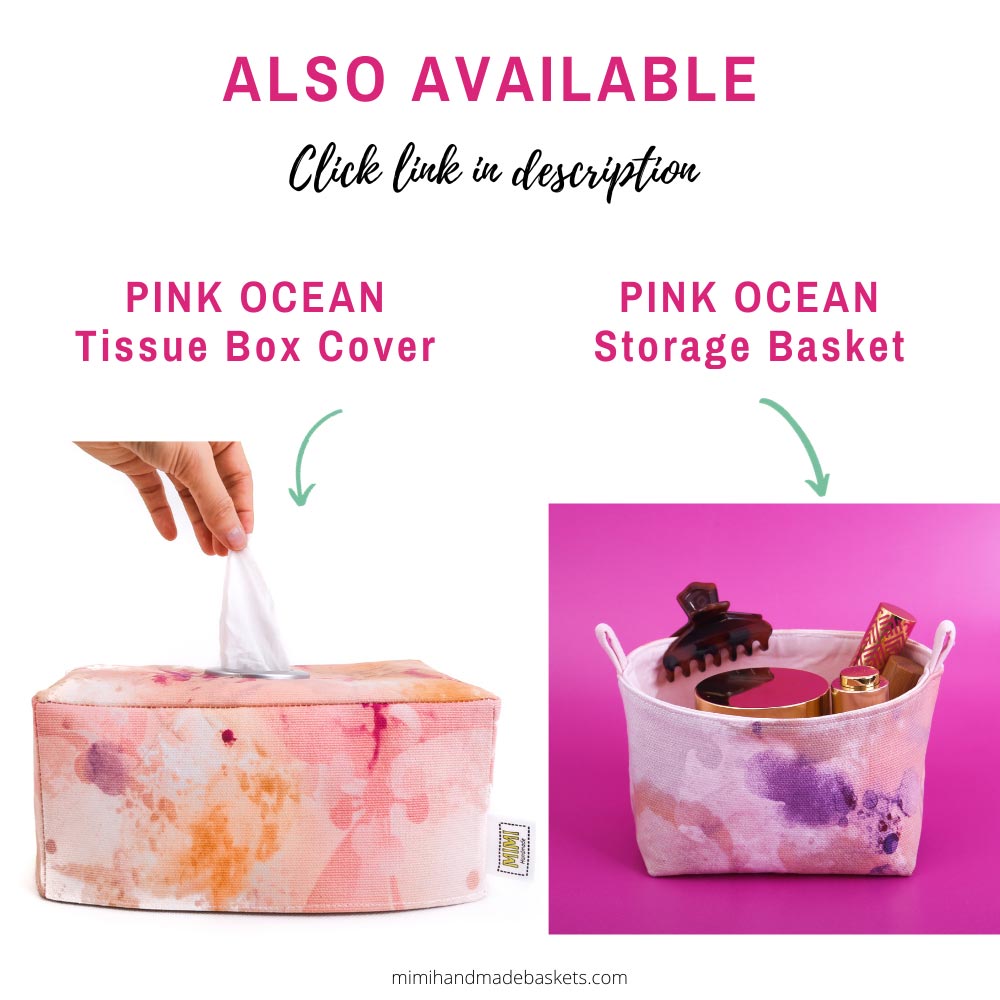 tissue-box-cover-pink-watercolour-storage-basket-mimi-handmade-australia