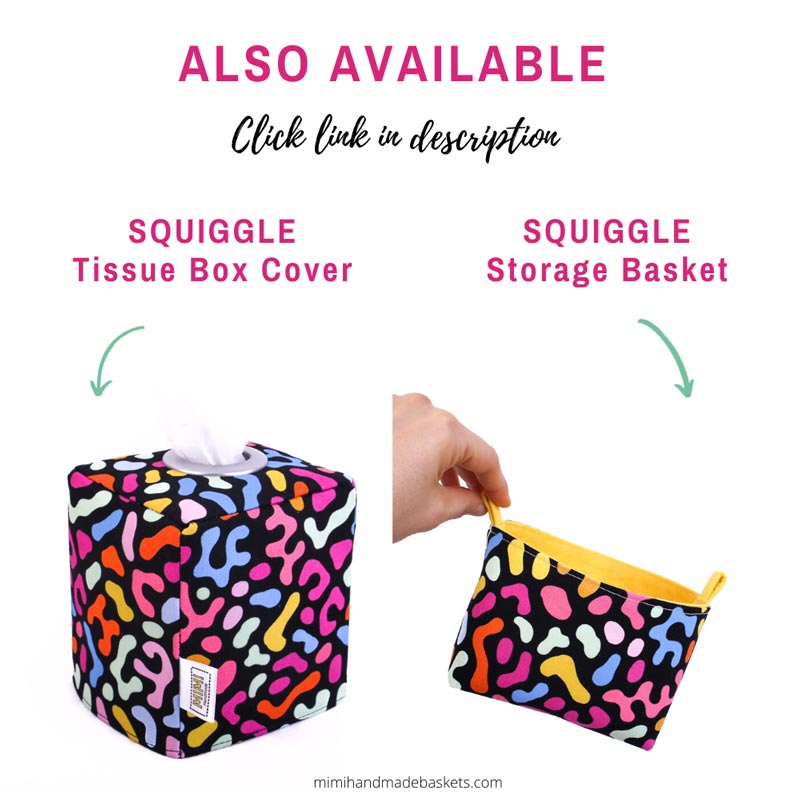 Squggle Box Buy Square Tissue Box Cover Squiggle | Bright & Colourful
