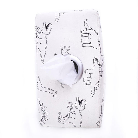 tissue-box-cover-ring-opening-dinosaur-print-kids-room-decor-mimi-handmade-australia