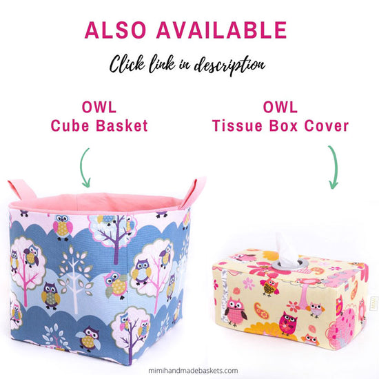 tissue-box-cover-yellow-owl-cube-box-woodland-animals-decor-mimi-handmade-australia
