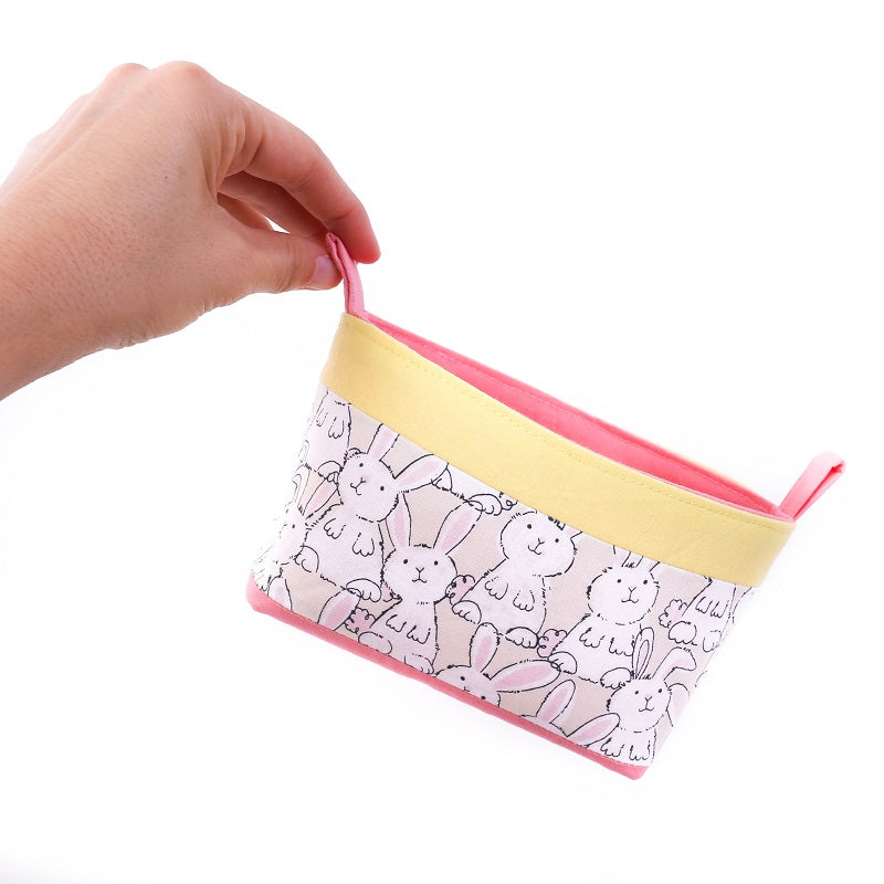 small-storage-basket-scrap-fabric-pastel-bunny-upcycled-collection-mimi-handmade-australia