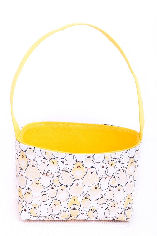 fabric-basket-with-handle-yellow-baby-chicken-easter-bag